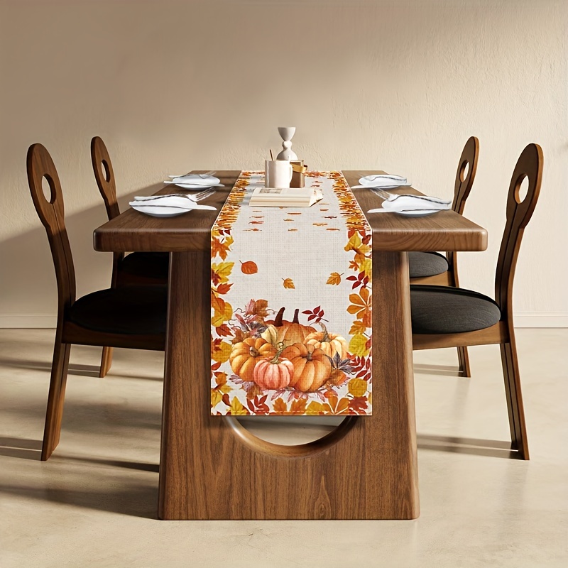 1pc Thanksgiving & Halloween T - Christmas Table Runner 리뷰 및 가격