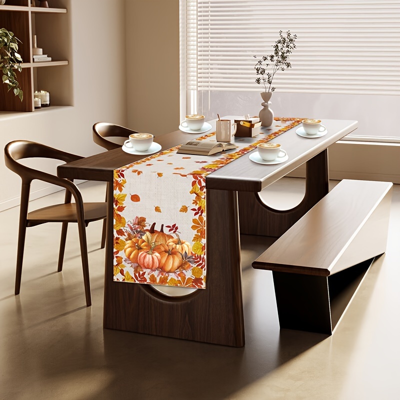 1pc Thanksgiving & Halloween T - Christmas Table Runner 리뷰 및 가격