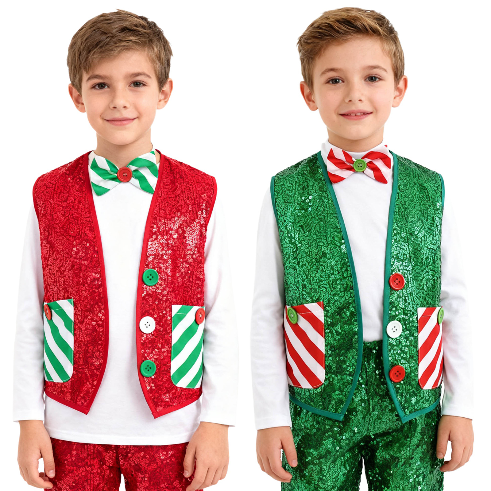 Boys Girls Christmas Santa Elf - Elf Costume Christmas 리뷰 및 가격