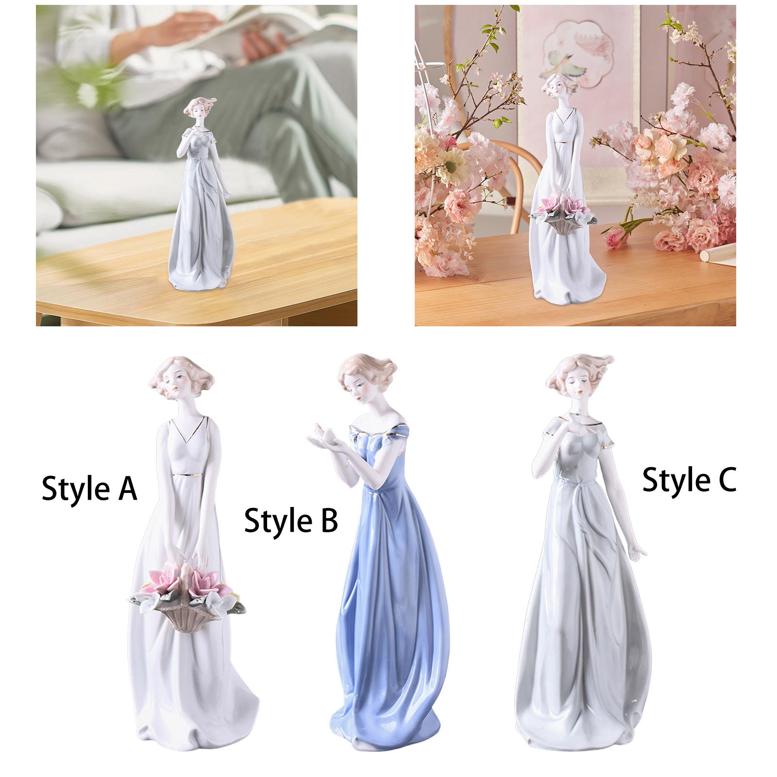 Porcelain Lady Statue Centerpi - Nutcracker Figurine 리뷰 및 가격