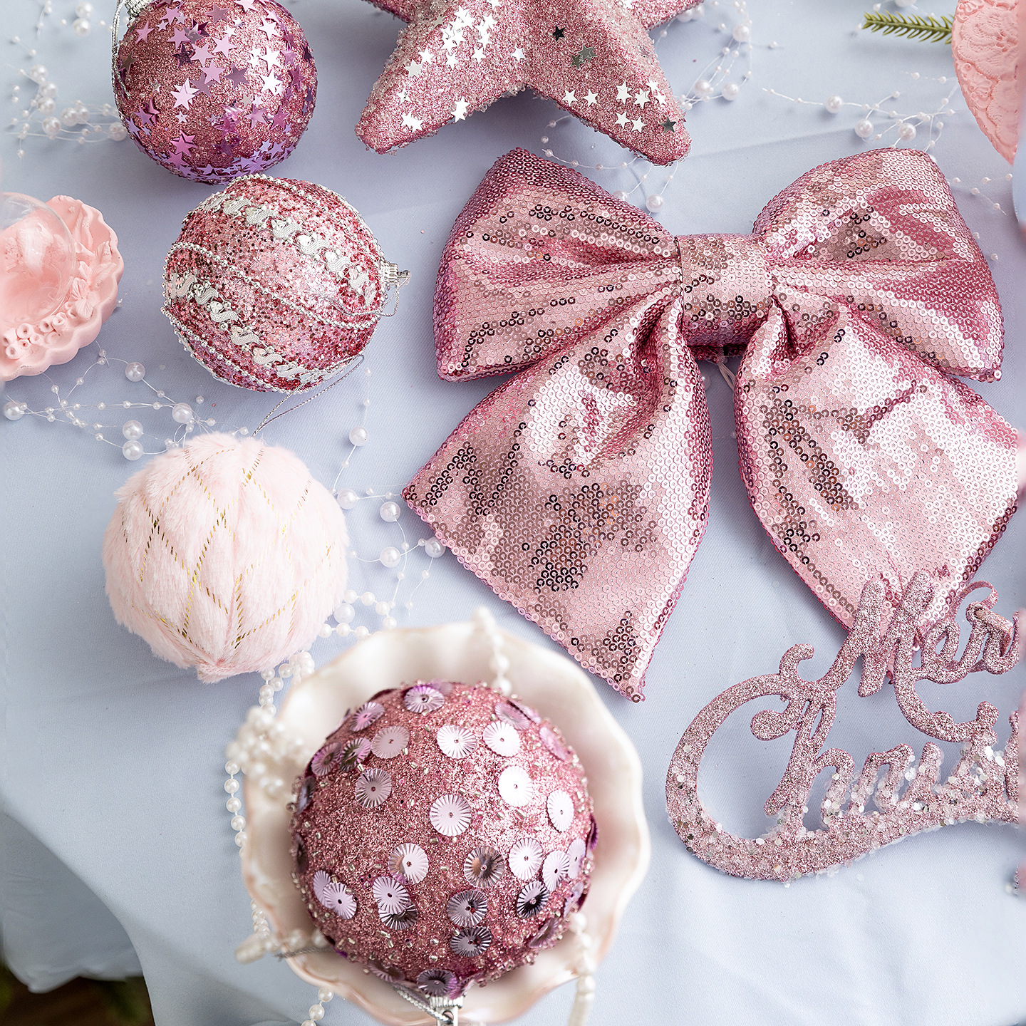 Christmas Ball Decoration 8CM  - Ornament Ball Set 리뷰 및 가격