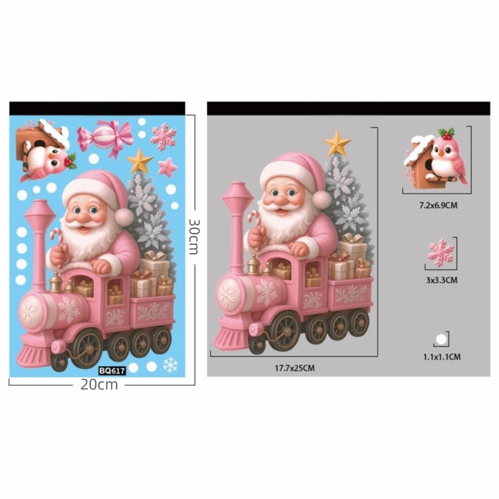Cartoon PVC Window Stickers Sn - Snowflake Window Decal 리뷰 및 가격