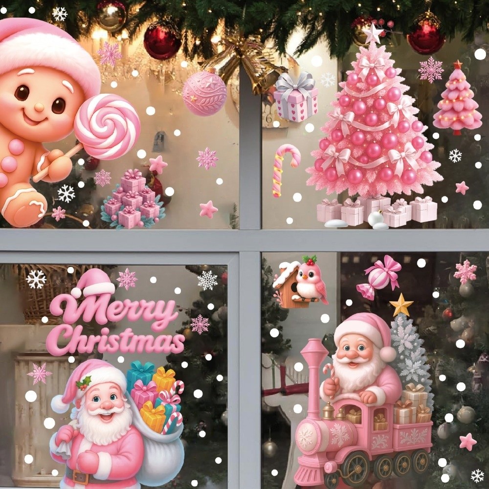 Removable PVC Window Stickers  - Snowflake Window Decal 리뷰 및 가격