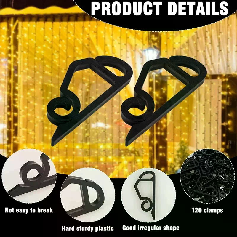 Outdoor Gutter Hooks Christmas - Christmas Lights Outdoor 리뷰 및 가격