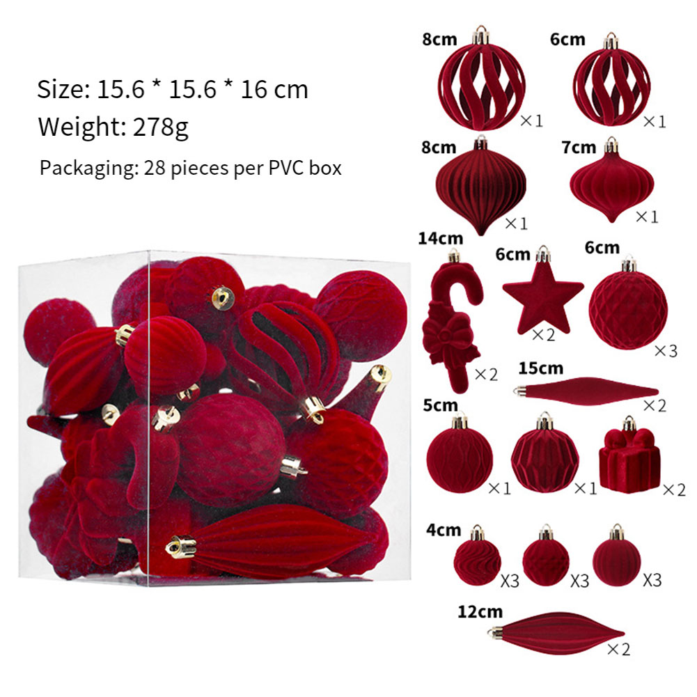  28PCS Christmas Balls Christ - Ornament Ball Set 리뷰 및 가격