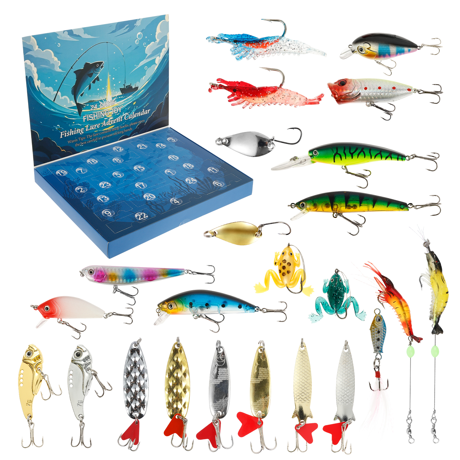 Advent Calendar Fishing Lure C - Advent Calendar Gift 리뷰 및 가격