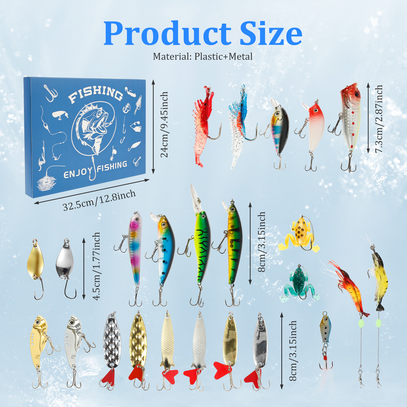 Advent Calendar Fishing Lure C - Advent Calendar Gift 리뷰 및 가격