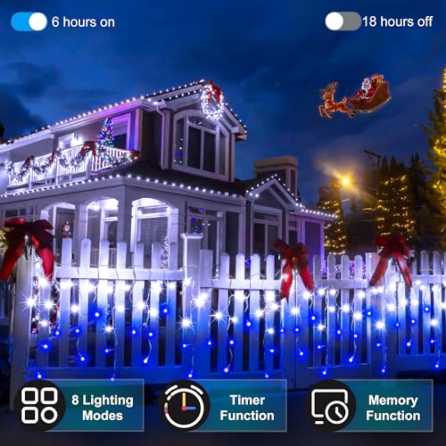 612 LED 60Feet Christmas Light - Christmas Lights Outdoor 리뷰 및 가격