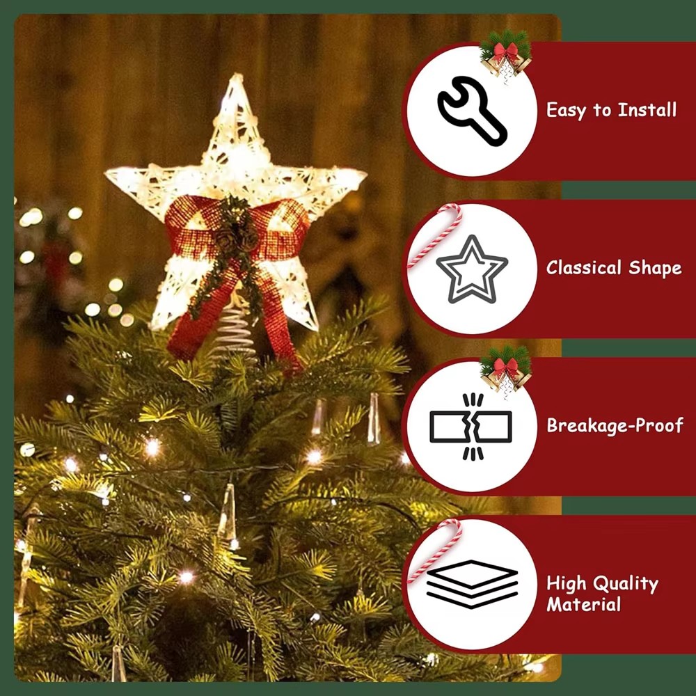 Christmas Tree LED Star Tree T - Star Tree Topper 리뷰 및 가격