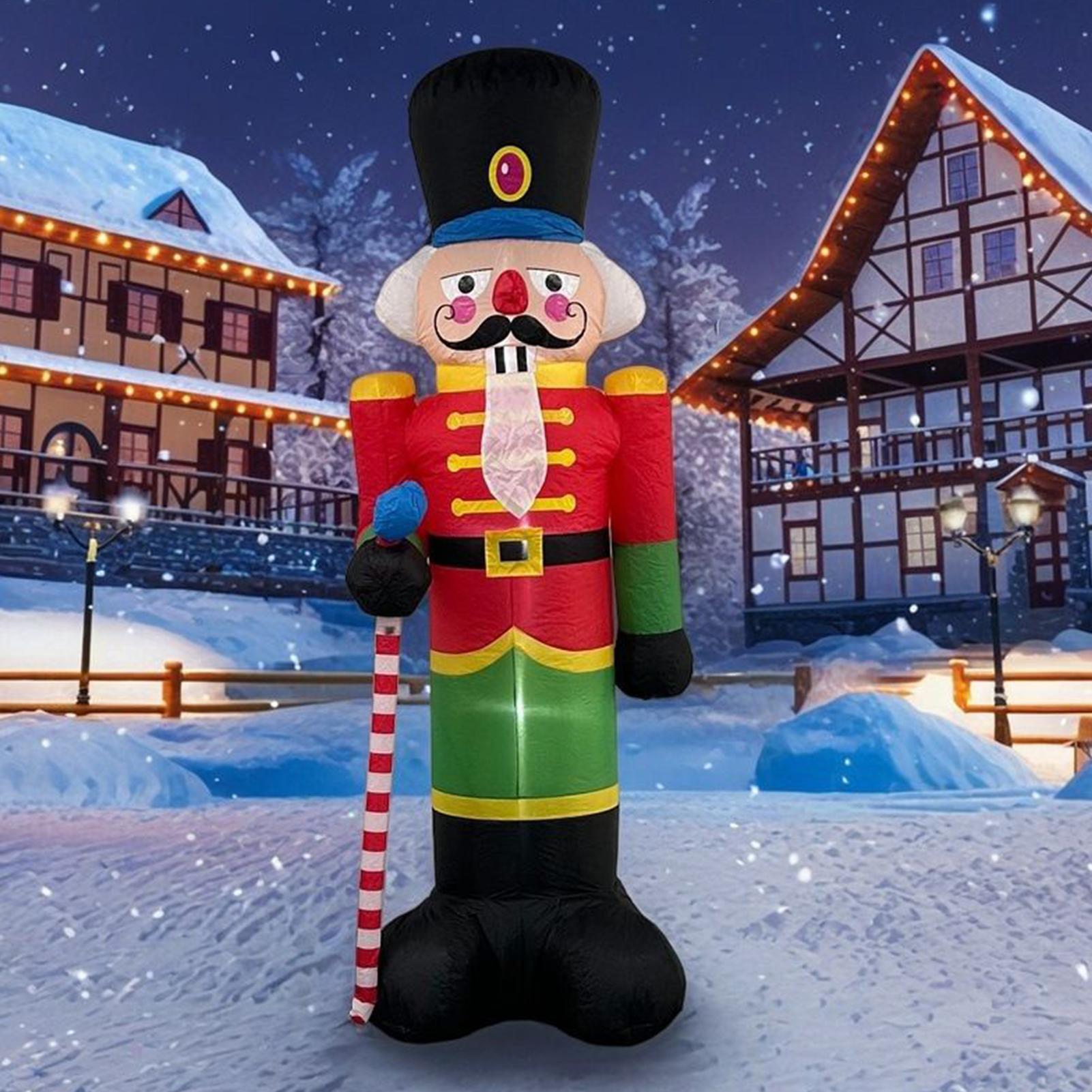Nutcracker Inflatable Christma - Christmas Lights Outdoor 리뷰 및 가격
