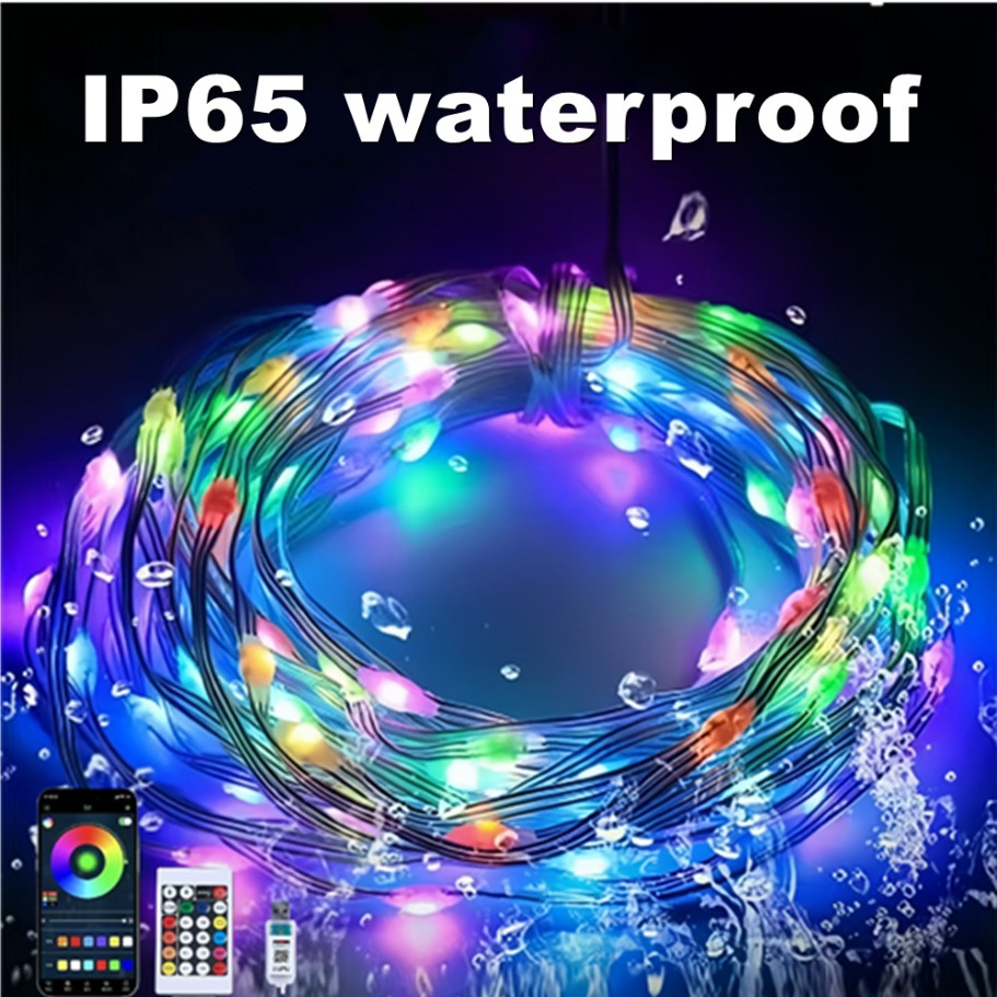 WS2812B LED Light String Smart - Led Fairy String Lights 리뷰 및 가격