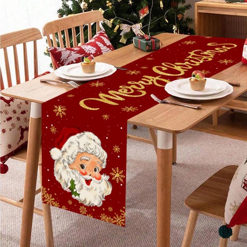 Christmas Table Runner Merry C - Christmas Table Runner 리뷰 및 가격