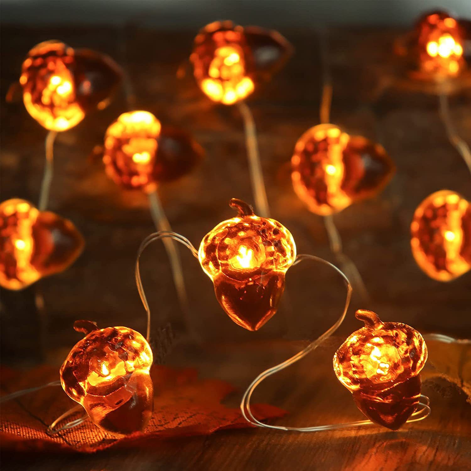 30 LEDs Acorn String Lights Th - Led Fairy String Lights 리뷰 및 가격