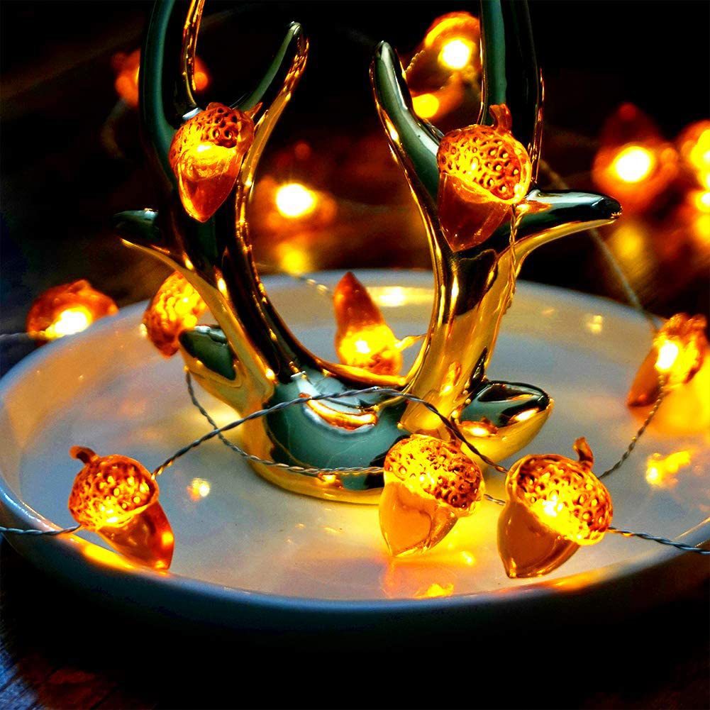 30 LEDs Acorn String Lights Th - Led Fairy String Lights 리뷰 및 가격