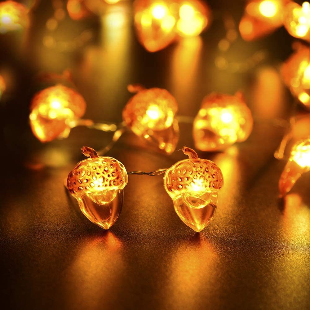 30 LEDs Acorn String Lights Th - Led Fairy String Lights 리뷰 및 가격