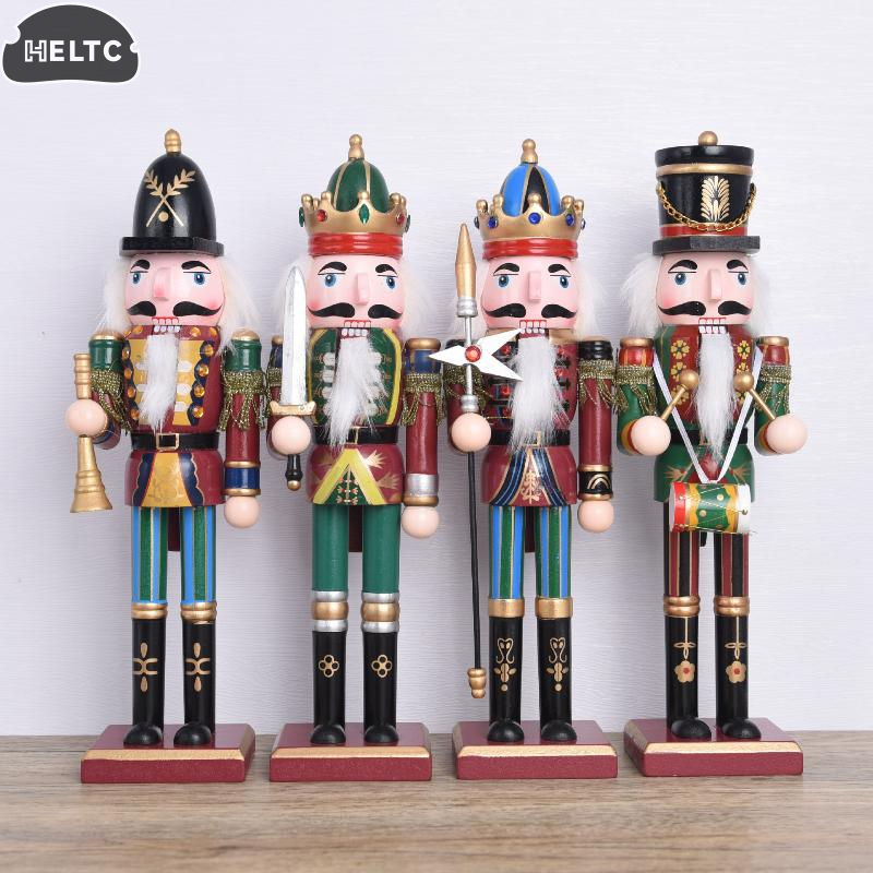 1Pcs 30CM Cartoon Walnut Soldi - Nutcracker Figurine 리뷰 및 가격