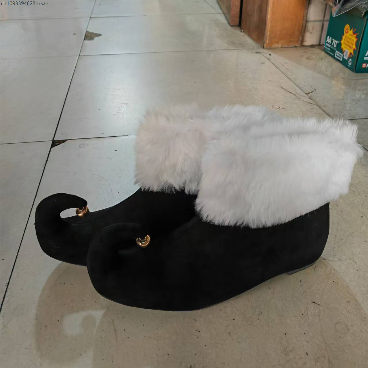 Christmas Suede Boots With Jin - Elf Costume Christmas 리뷰 및 가격