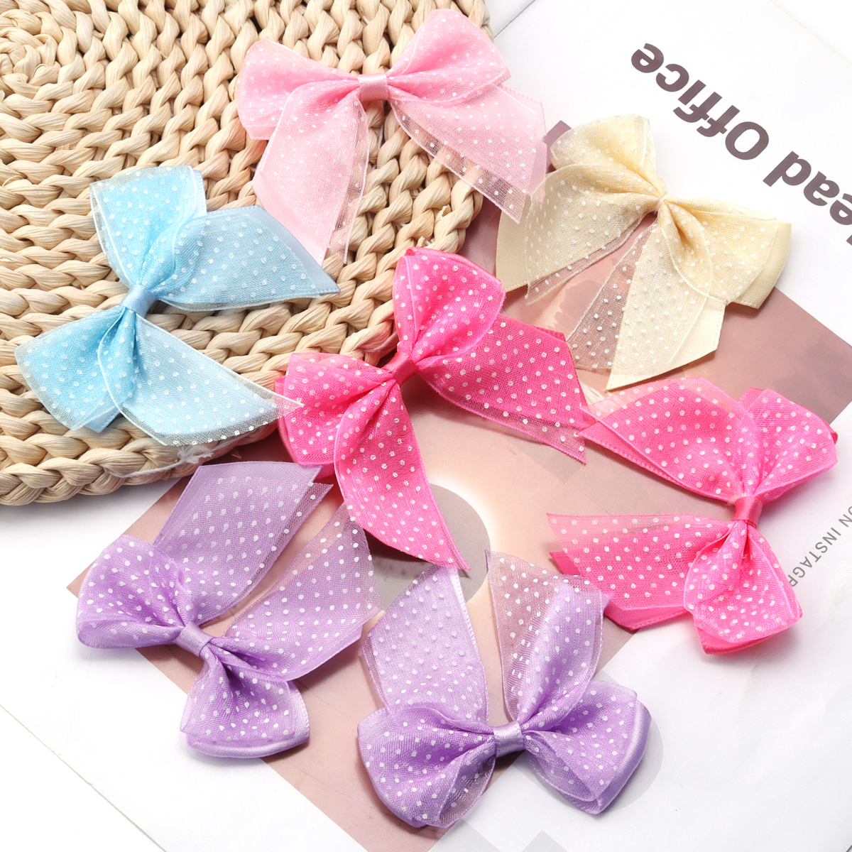 10Pcs/lot Satin Ribbon Bows Pr - Ribbon Bow Gift 리뷰 및 가격