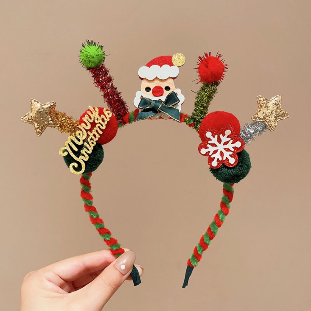 Plush LED Christmas Headband G - Reindeer Antlers Headband 리뷰 및 가격
