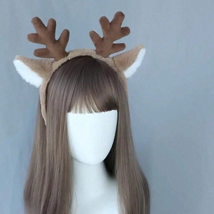 Christmas Cute Deer Antler Hea - Reindeer Antlers Headband 리뷰 및 가격