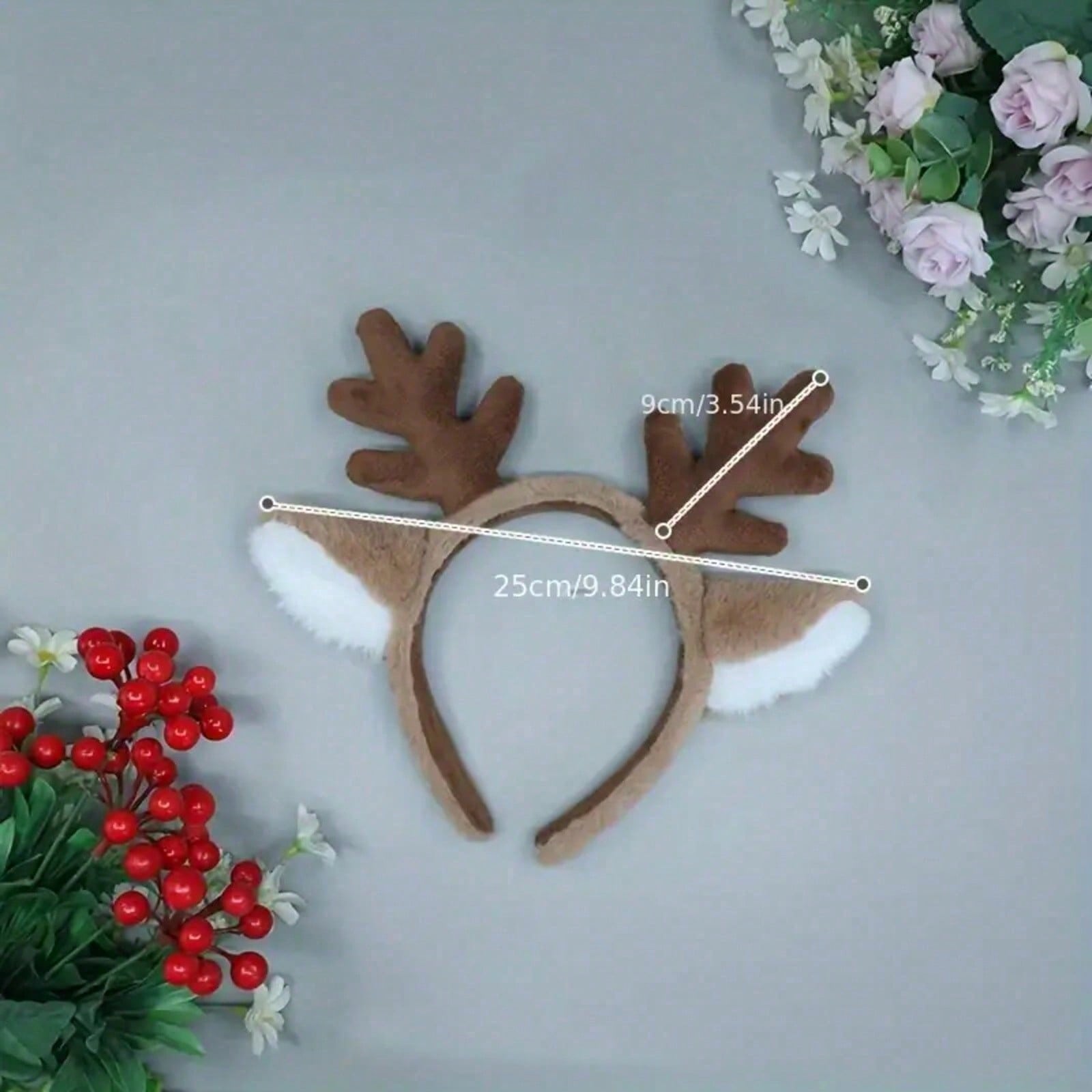 Christmas Cute Deer Antler Hea - Reindeer Antlers Headband 리뷰 및 가격