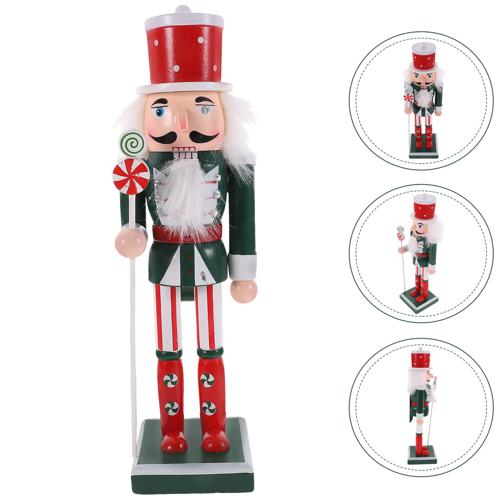 25Cm Wooden Wooden Nutcracker  - Nutcracker Figurine 리뷰 및 가격