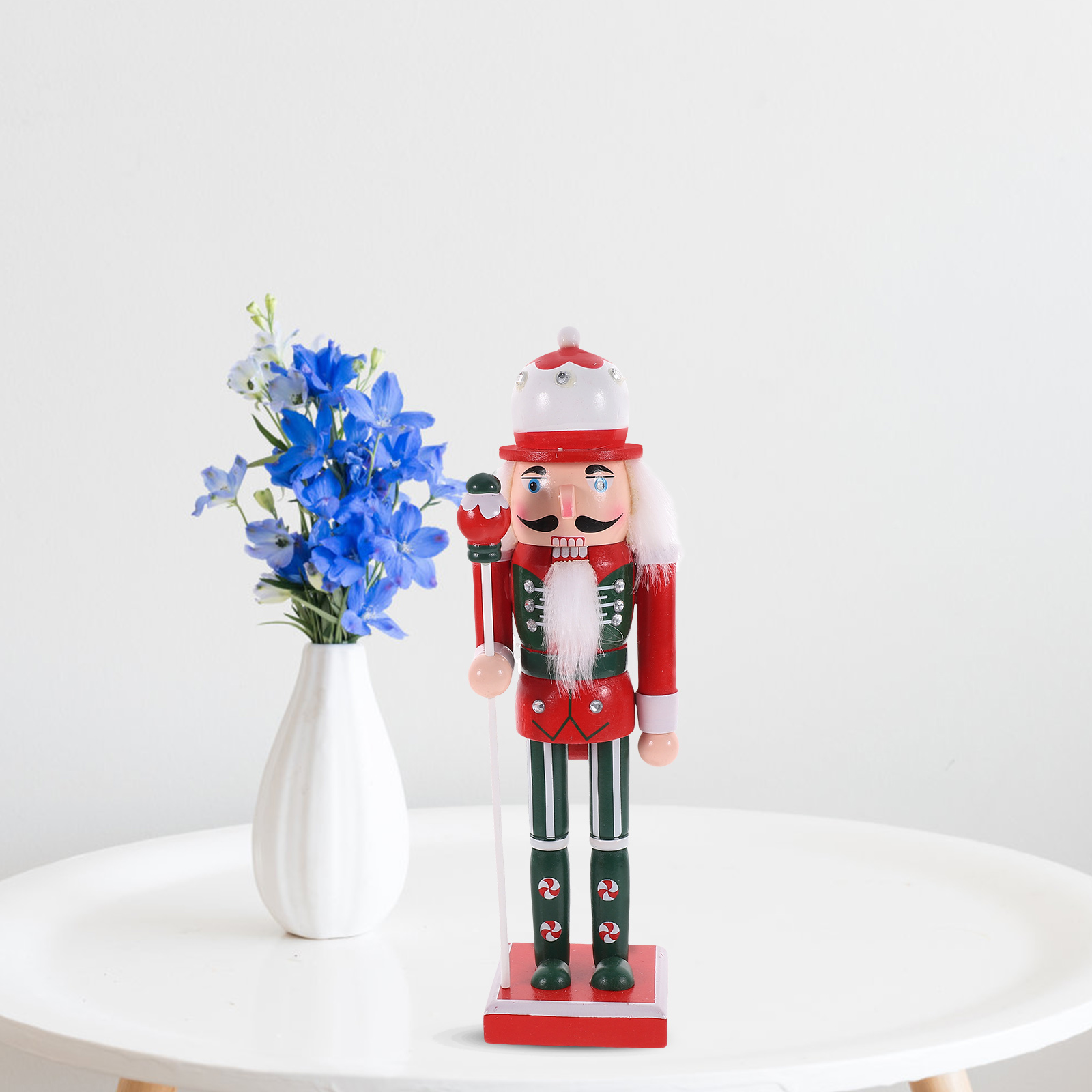 25Cm Wooden Wooden Nutcracker  - Nutcracker Figurine 리뷰 및 가격