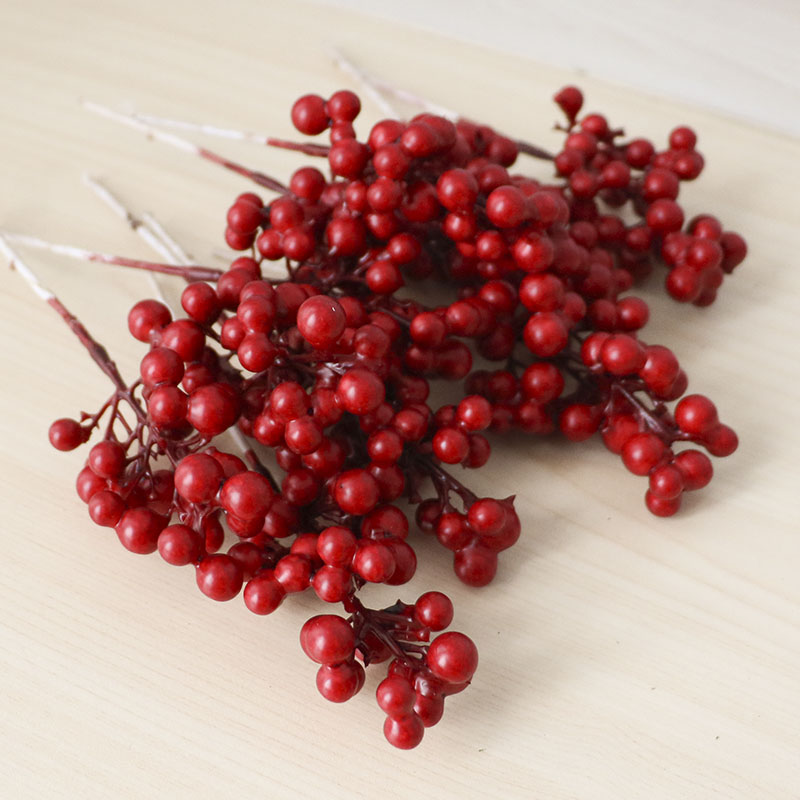 Artificial Berry Branch Decora - Christmas Wreath Fake 리뷰 및 가격