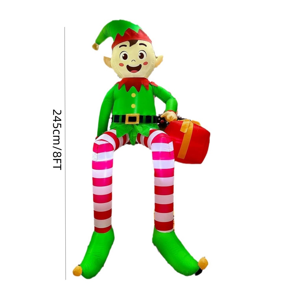 8FT Christmas Inflatables Sitt - Christmas Lights Outdoor 리뷰 및 가격