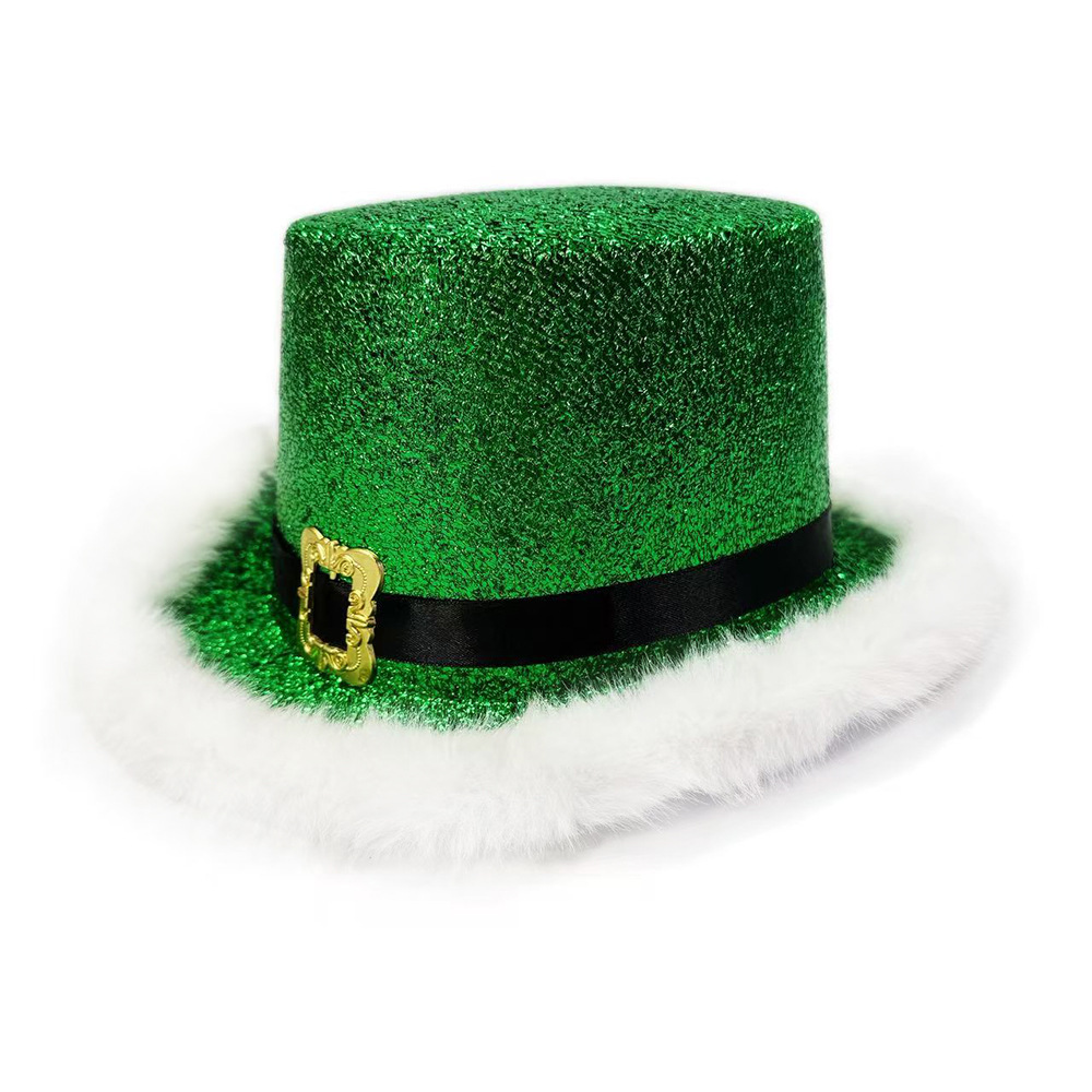 Santa Claus Cap  Shiny Glitter - Santa Hat Plush 리뷰 및 가격