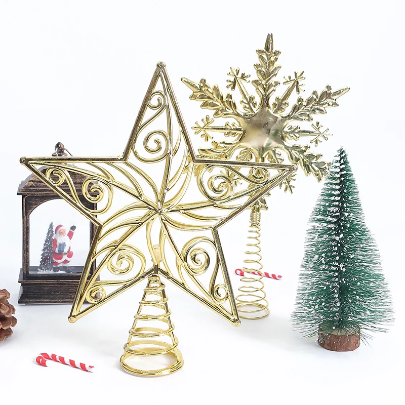 Gold Glitter Metal Tree Topper - Star Tree Topper 리뷰 및 가격