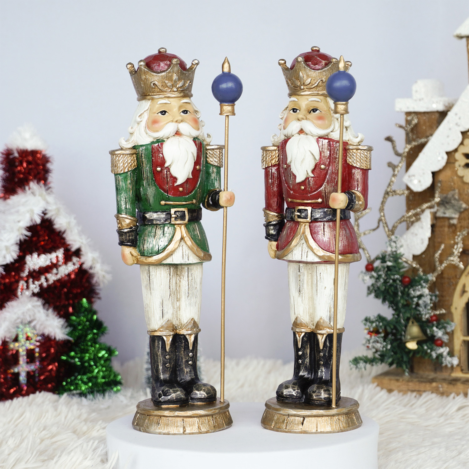 10 Inch Resin Christmas Nutcra - Nutcracker Figurine 리뷰 및 가격