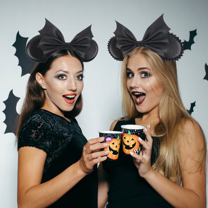 NEW Halloween Mouse Ears Headb - Ribbon Bow Gift 리뷰 및 가격