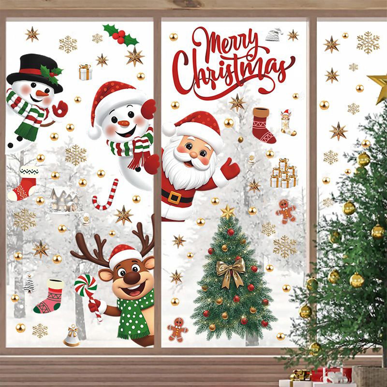 Christmas Window Decals Holida - Snowflake Window Decal 리뷰 및 가격