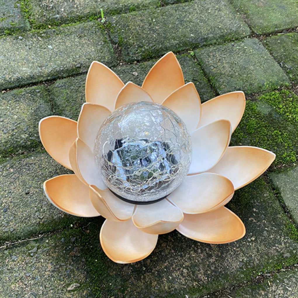 Lotus Shaped Garden Solar Ligh - Christmas Lights Outdoor 리뷰 및 가격