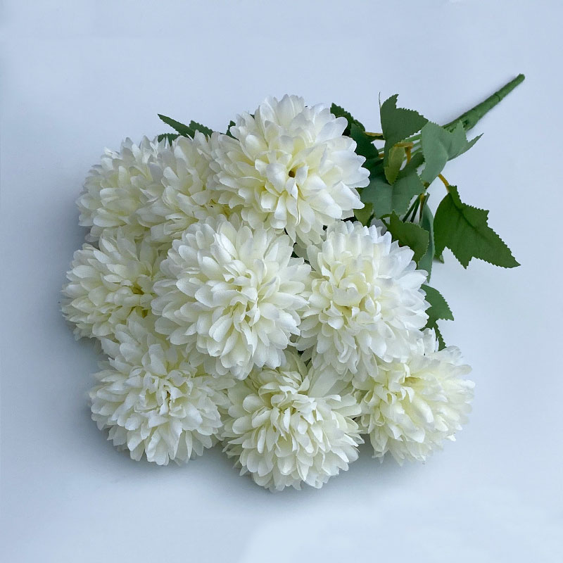 Artificial Flower Bouquet Chry - Christmas Wreath Fake 리뷰 및 가격