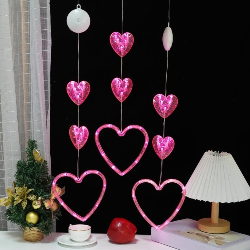Creative Heart Curtain Fairy L - Led Fairy String Lights 리뷰 및 가격
