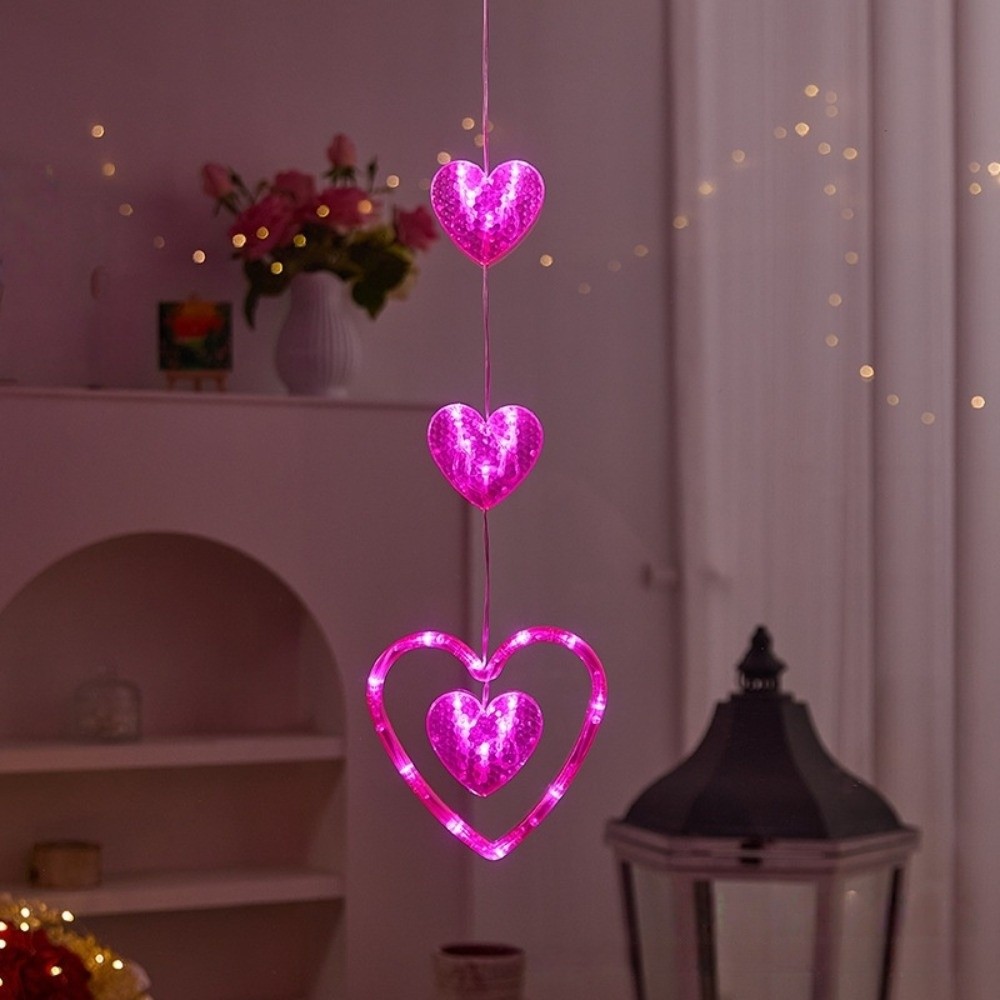 Creative Heart Curtain Fairy L - Led Fairy String Lights 리뷰 및 가격