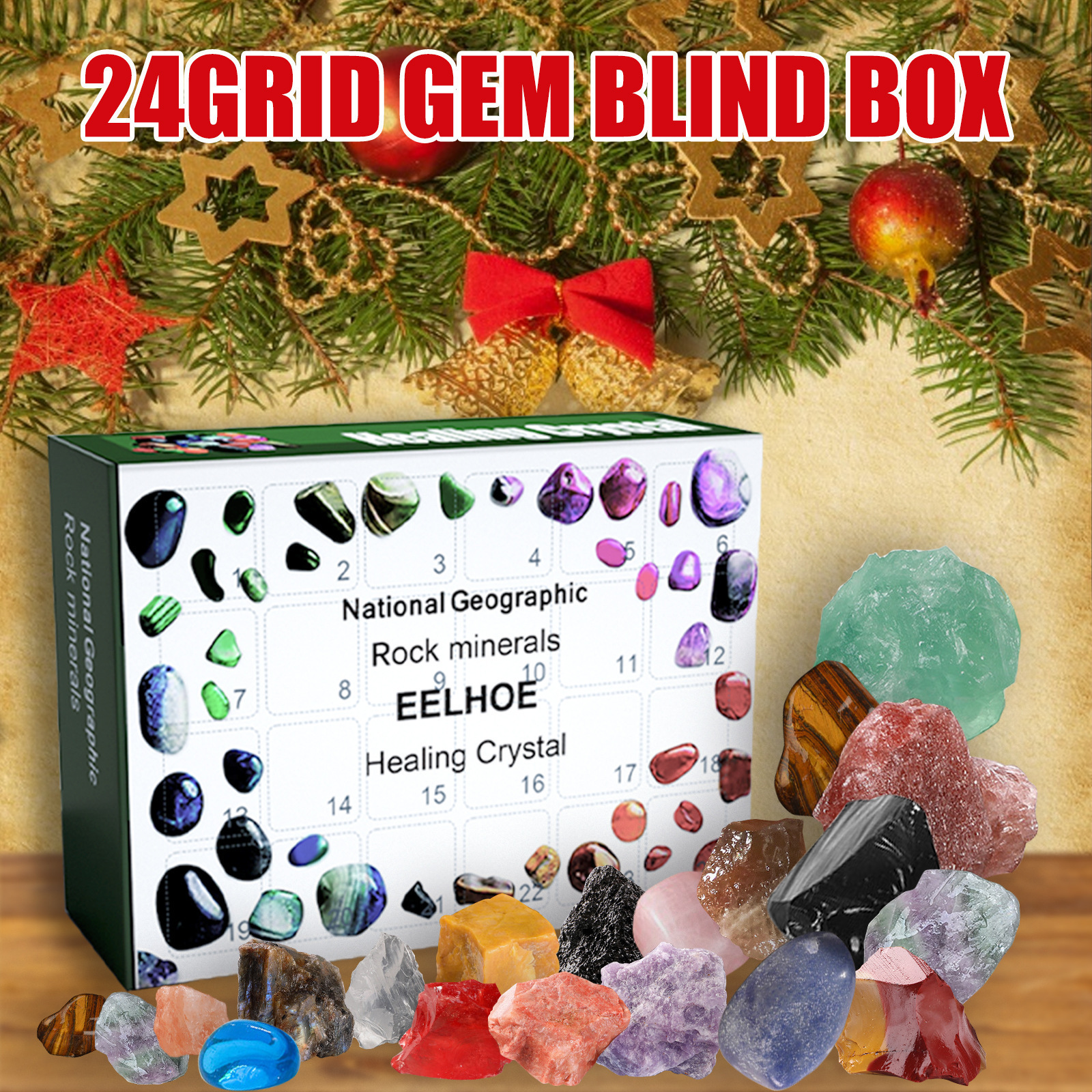 24 Day Stone Advent Calendar R - Advent Calendar Gift 리뷰 및 가격