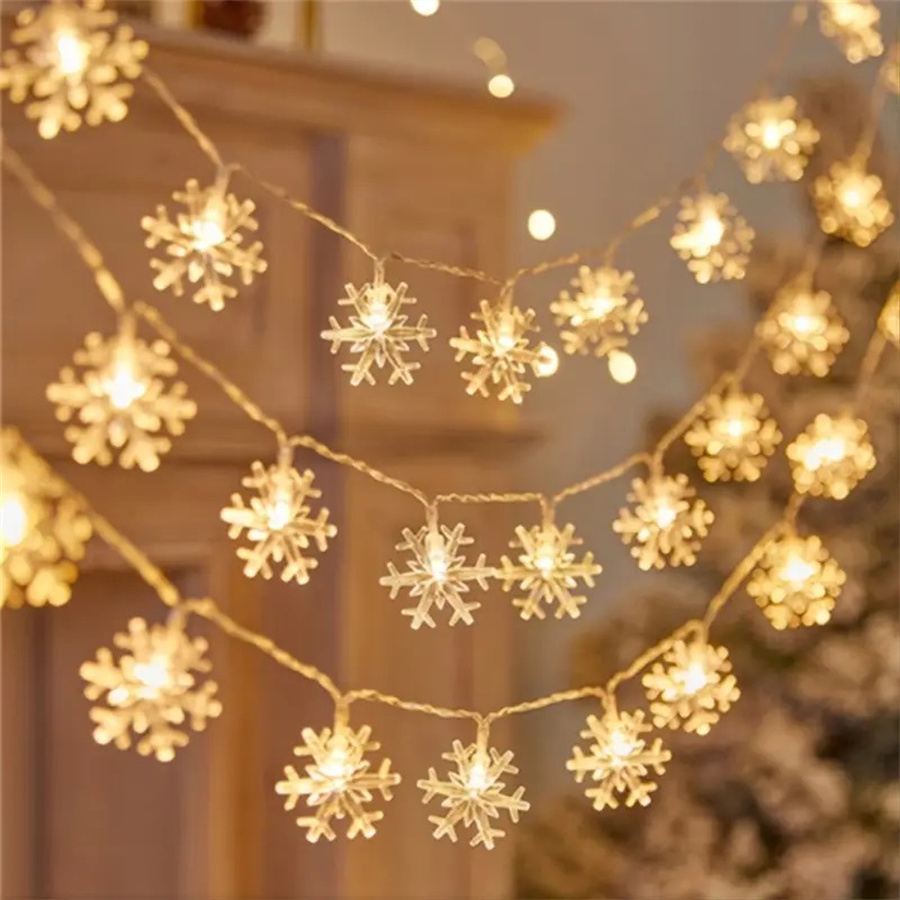 10/20/40 LED Snowflake String  - Led Fairy String Lights 리뷰 및 가격