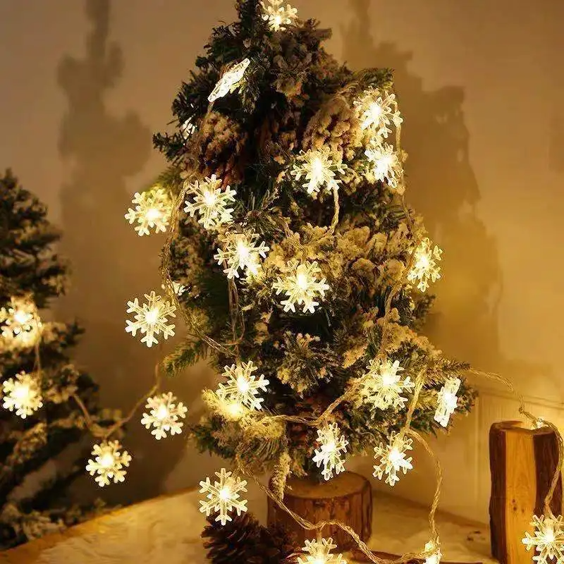 10/20/40 LED Snowflake String  - Led Fairy String Lights 리뷰 및 가격