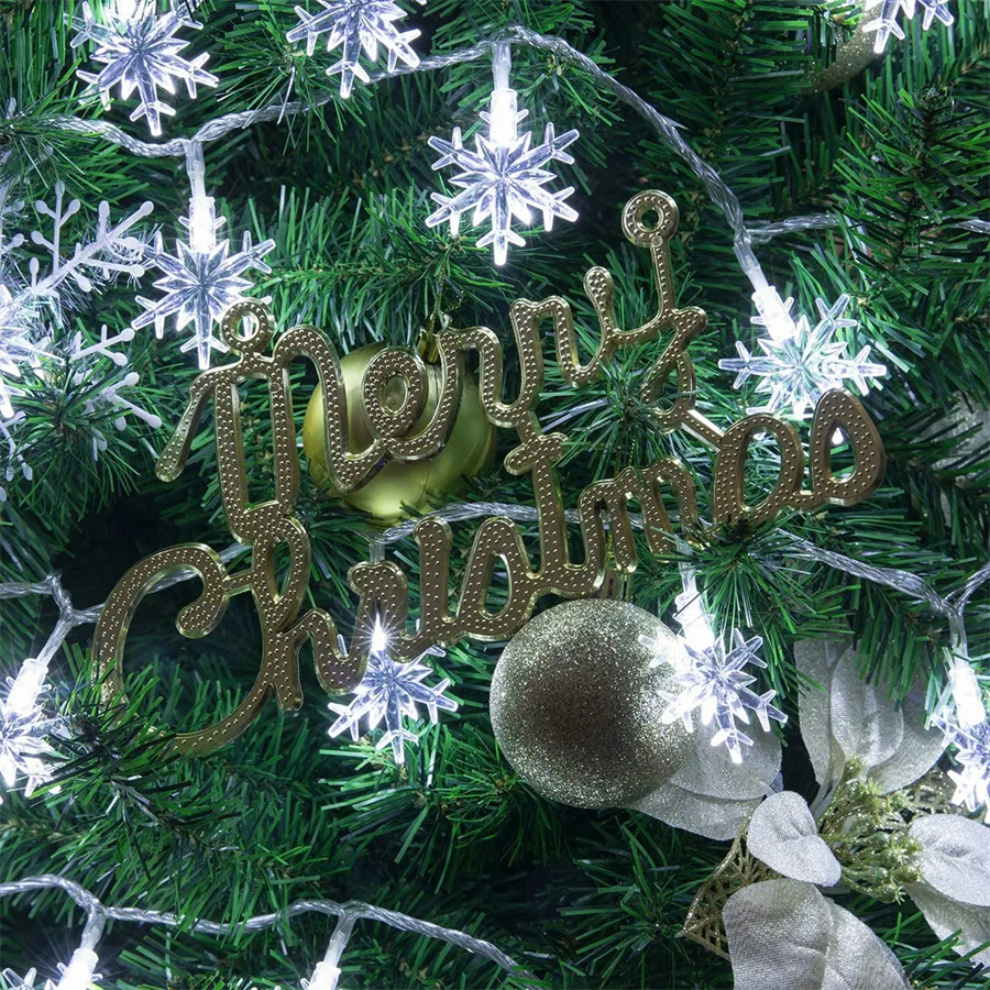 10/20/40 LED Snowflake String  - Led Fairy String Lights 리뷰 및 가격