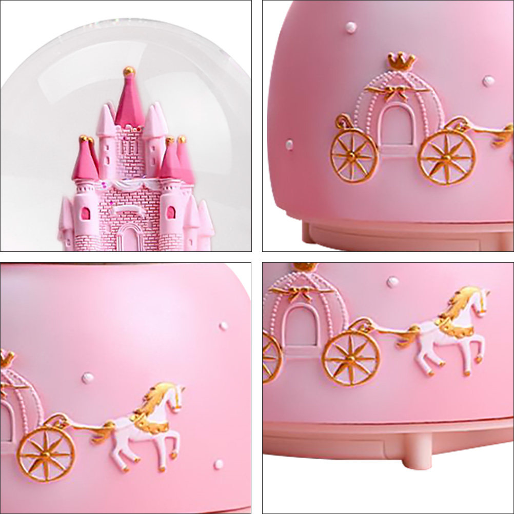 1Pcs Music Snow Globe Desktop  - Snow Globe Musical 리뷰 및 가격