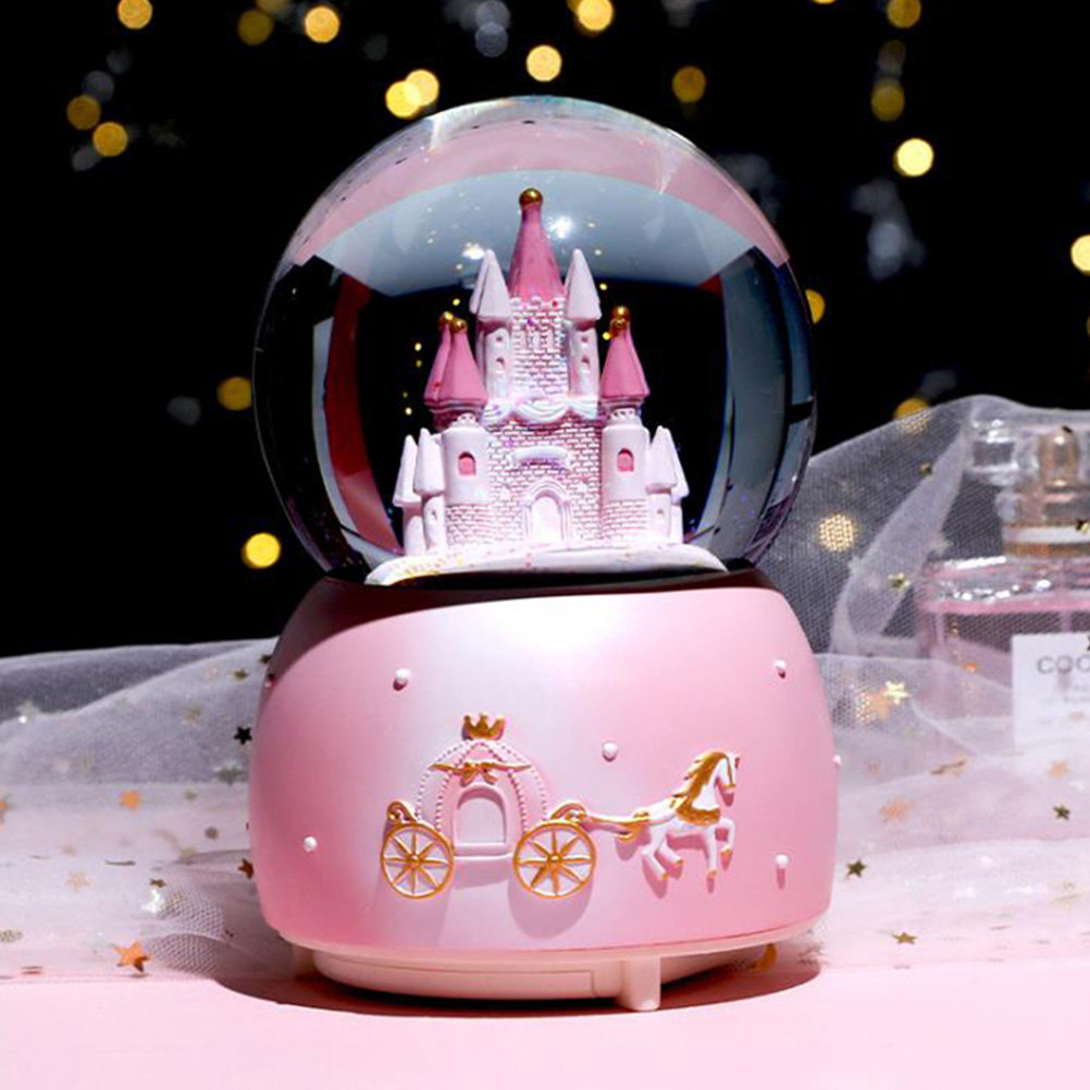 1Pcs Music Snow Globe Desktop  - Snow Globe Musical 리뷰 및 가격