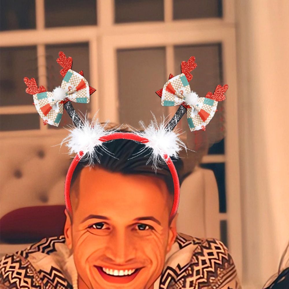 Cute Christmas Headbands Snowm - Reindeer Antlers Headband 리뷰 및 가격