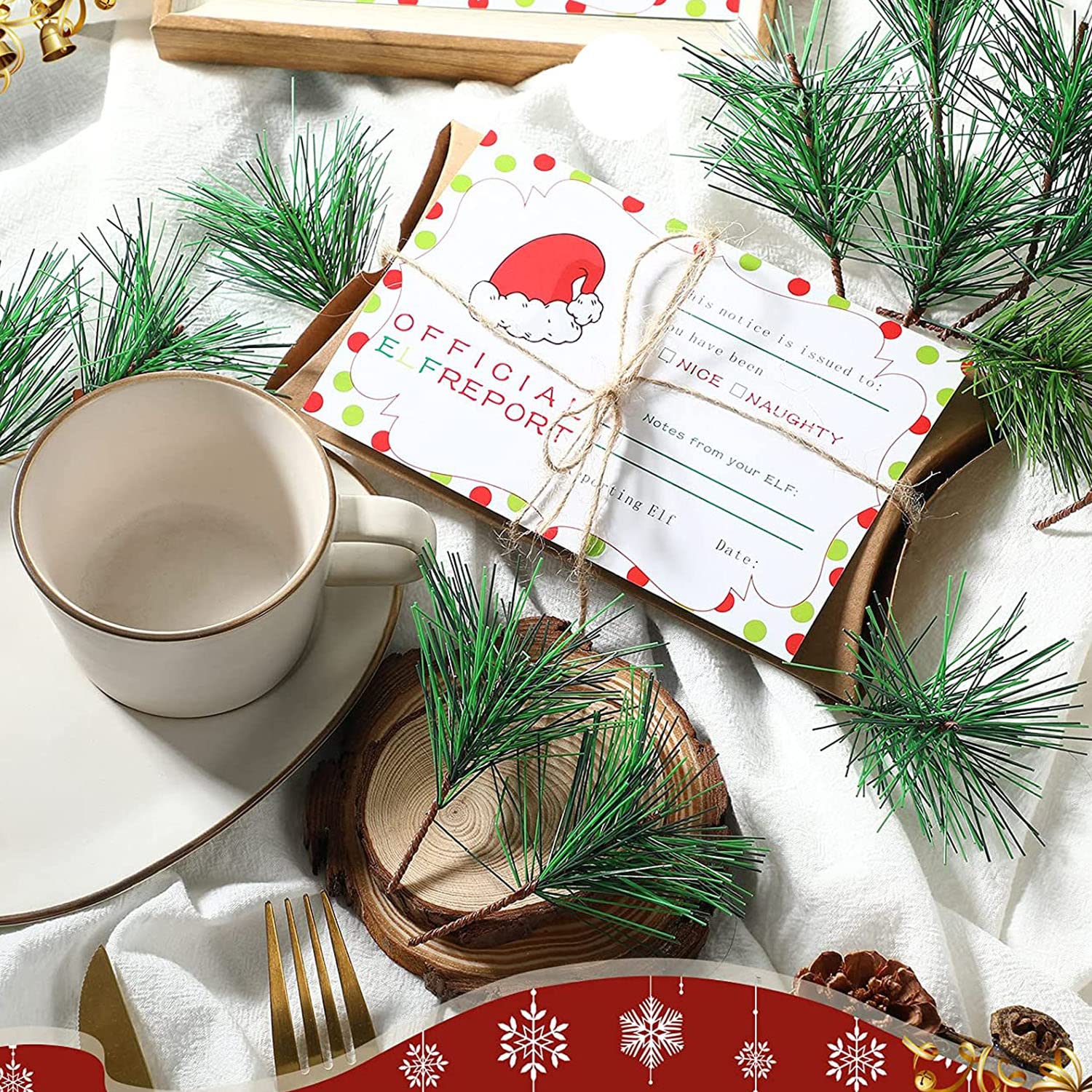 Fake Tree Leaves Branches Arti - Christmas Wreath Fake 리뷰 및 가격