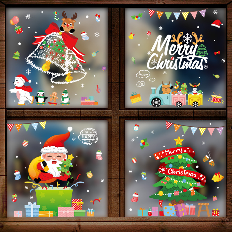 Merry Christmas Decoration Win - Snowflake Window Decal 리뷰 및 가격