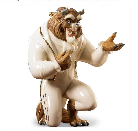 American Gilt Beauty And Beast - Nutcracker Figurine 리뷰 및 가격