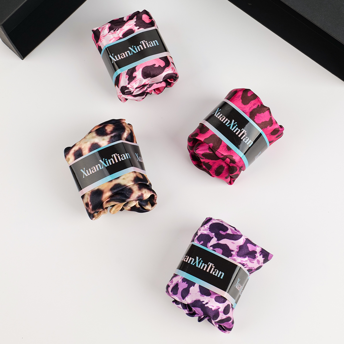 4PCS Mystery Hair Bonnet Gift  - Gift Box Wrap Set 리뷰 및 가격