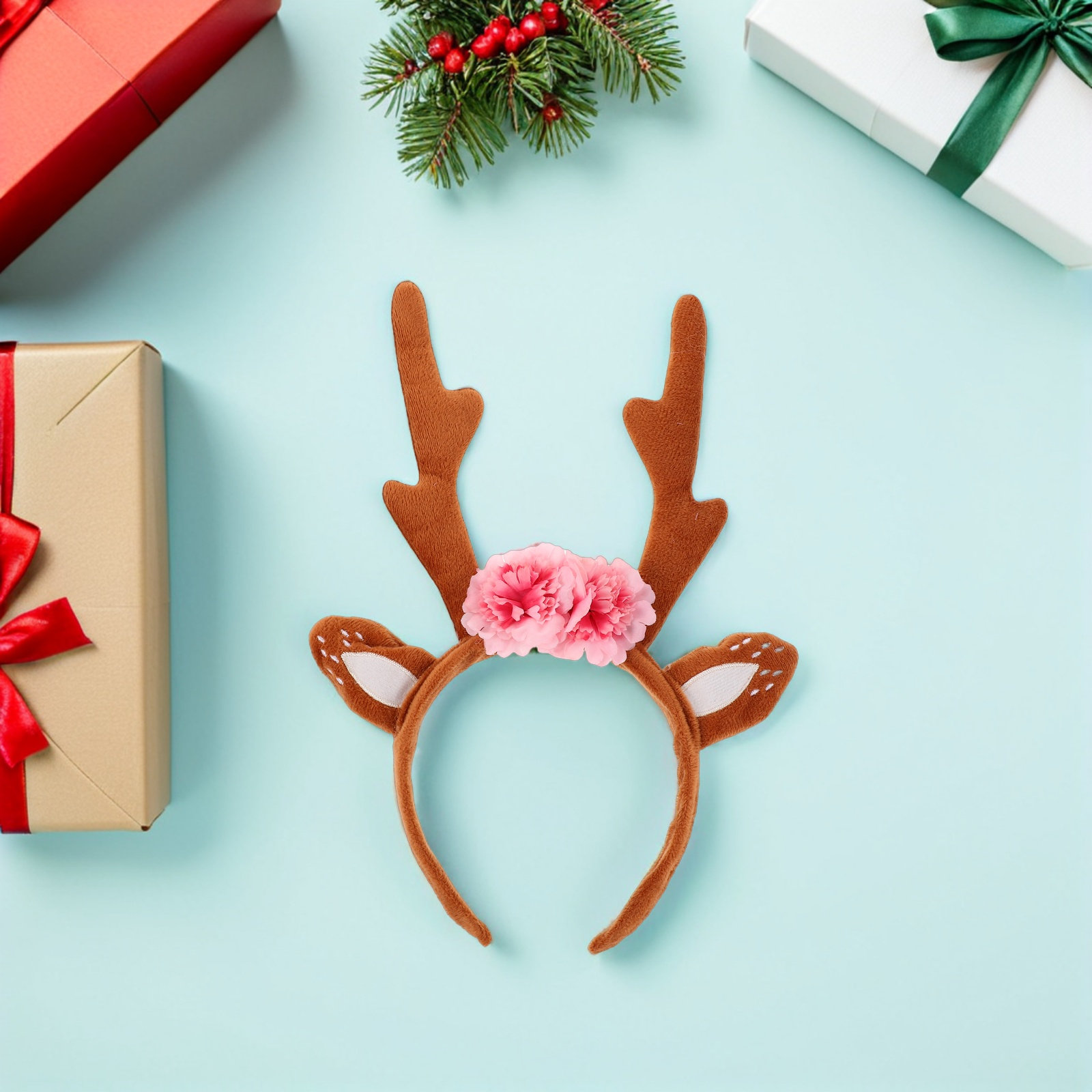 Reindeer Antlers Headband Chri - Reindeer Antlers Headband 리뷰 및 가격